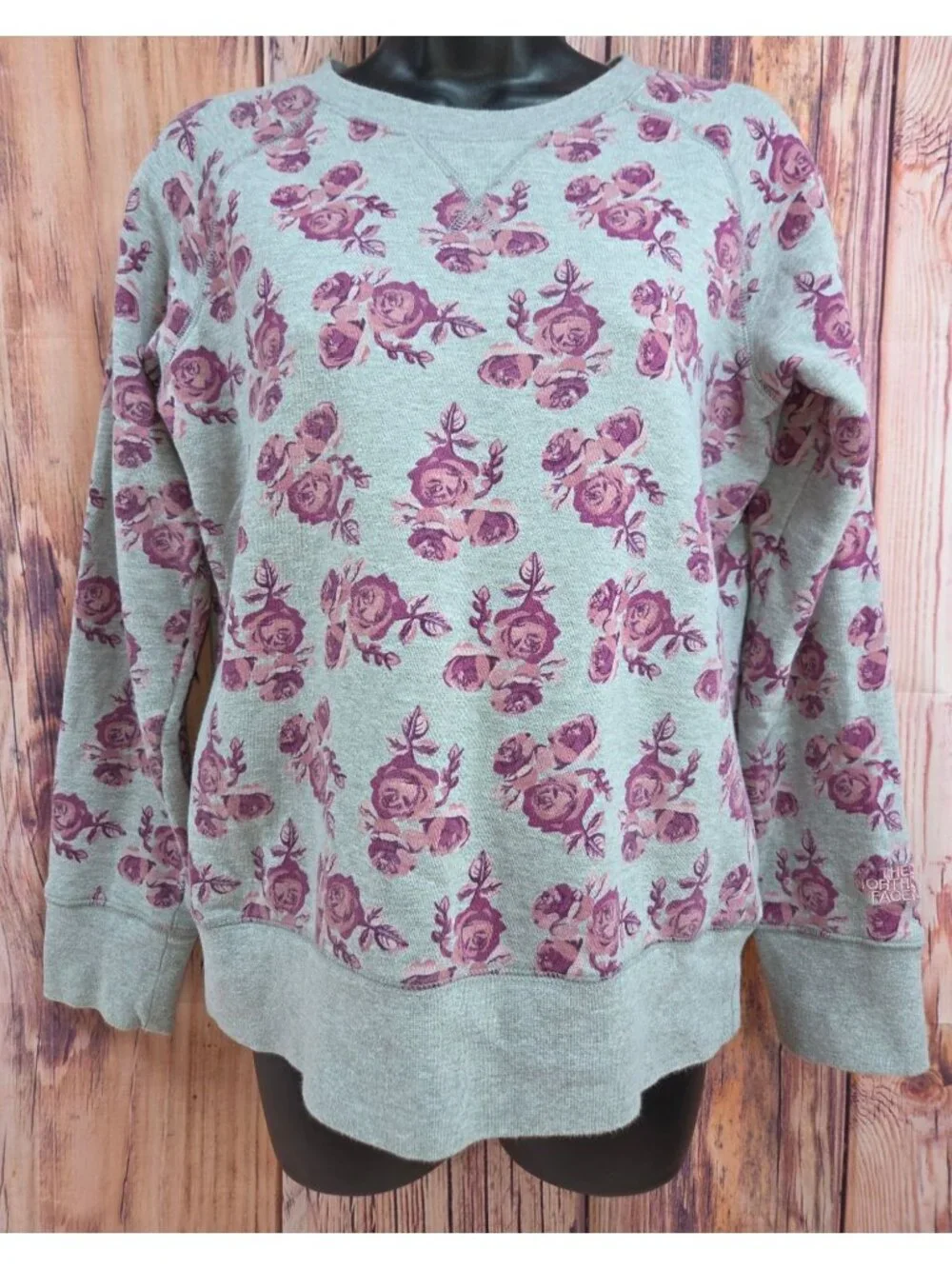 The North Face Womens Floral Sweatshirt Size Small